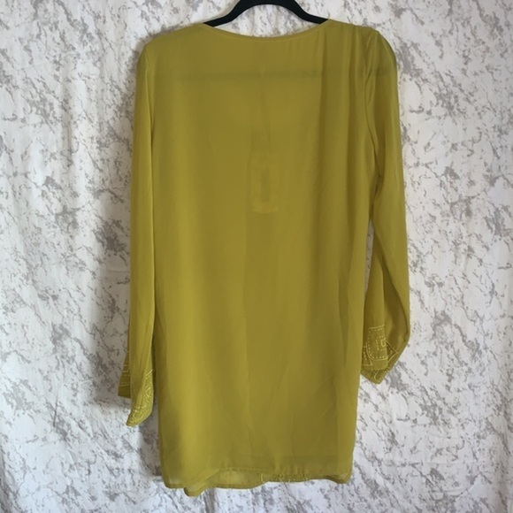 NWT Mono Reno Monte Carlo Tunic Kiwi Size Medium - Picture 4 of 12